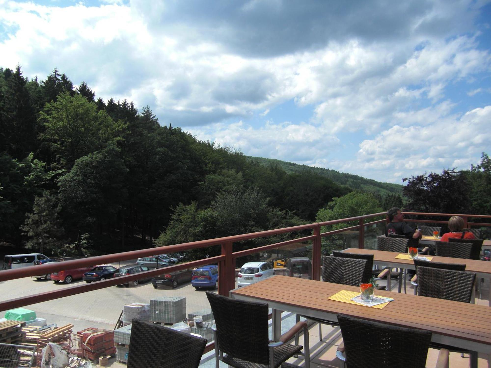 Wald-Hotel Heppe Dammbach Exterior foto