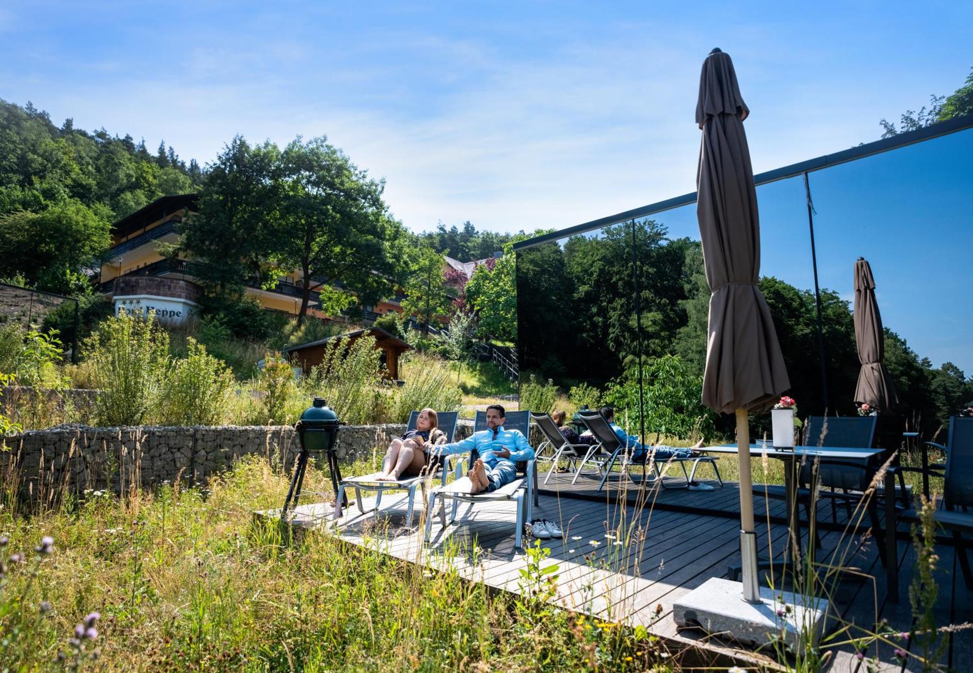 Wald-Hotel Heppe Dammbach Exterior foto